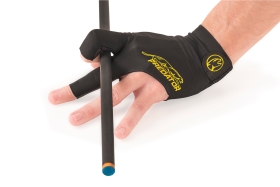 Billard Handschuh Predator Second Skin sw/ge für rechte Hand Größe S/M